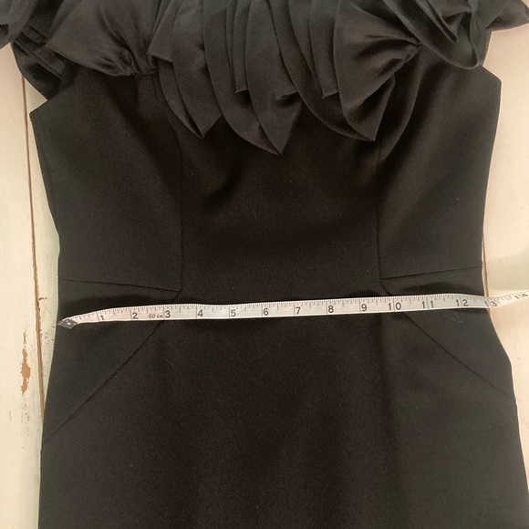 Aidan Mattox Off the Shoulder Black Dress, 2 - Picture 5 of 10